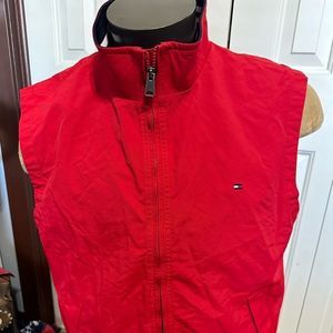 Tommy Hilfiger Mens XL Red Vest